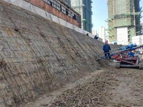 大武口建筑边坡支护